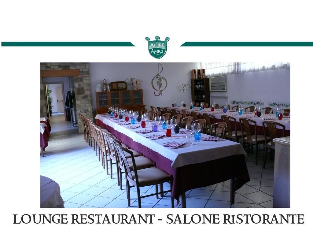 Trattoria Locanda Ai Tre Amici Mortegliano المظهر الخارجي الصورة